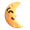 last quarter moon face